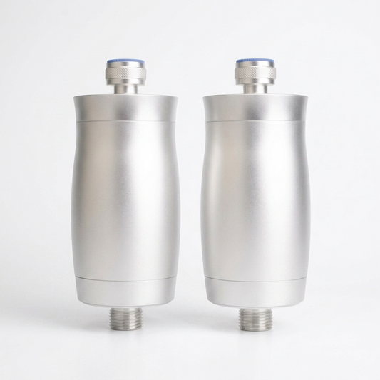 Silver 15-stage Vitamin C shower filter for skin and hair 2 bundle - Vellise Australia