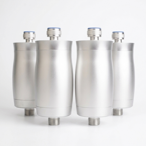 Silver 15-stage Vitamin C shower filter for skin and hair 4 bundle - Vellise Australia